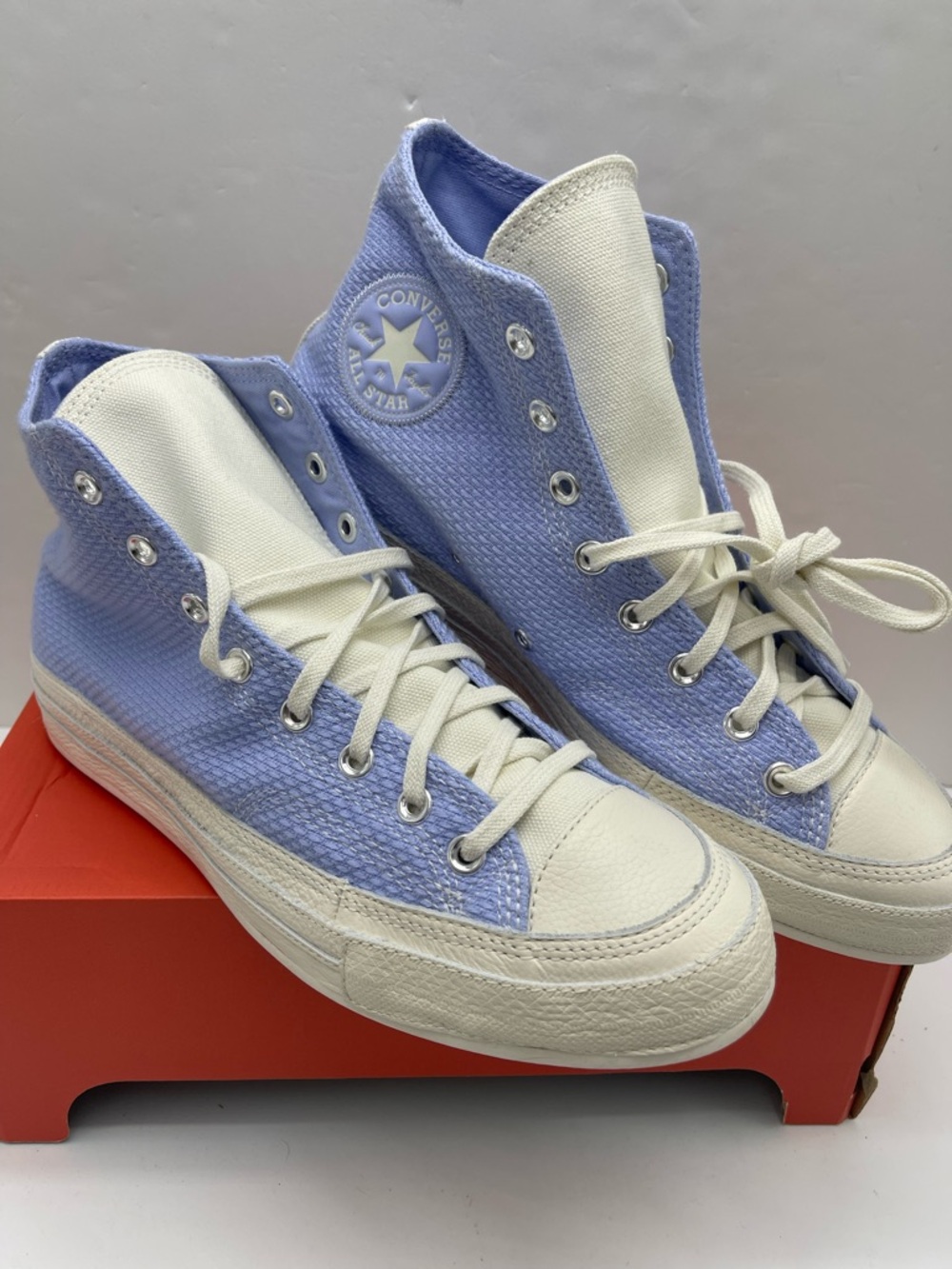 Converse Men’s Chuck 70 Hi Mystic Sky Egret A04621C High Top Sneakers Premium - Picture 7 of 16
